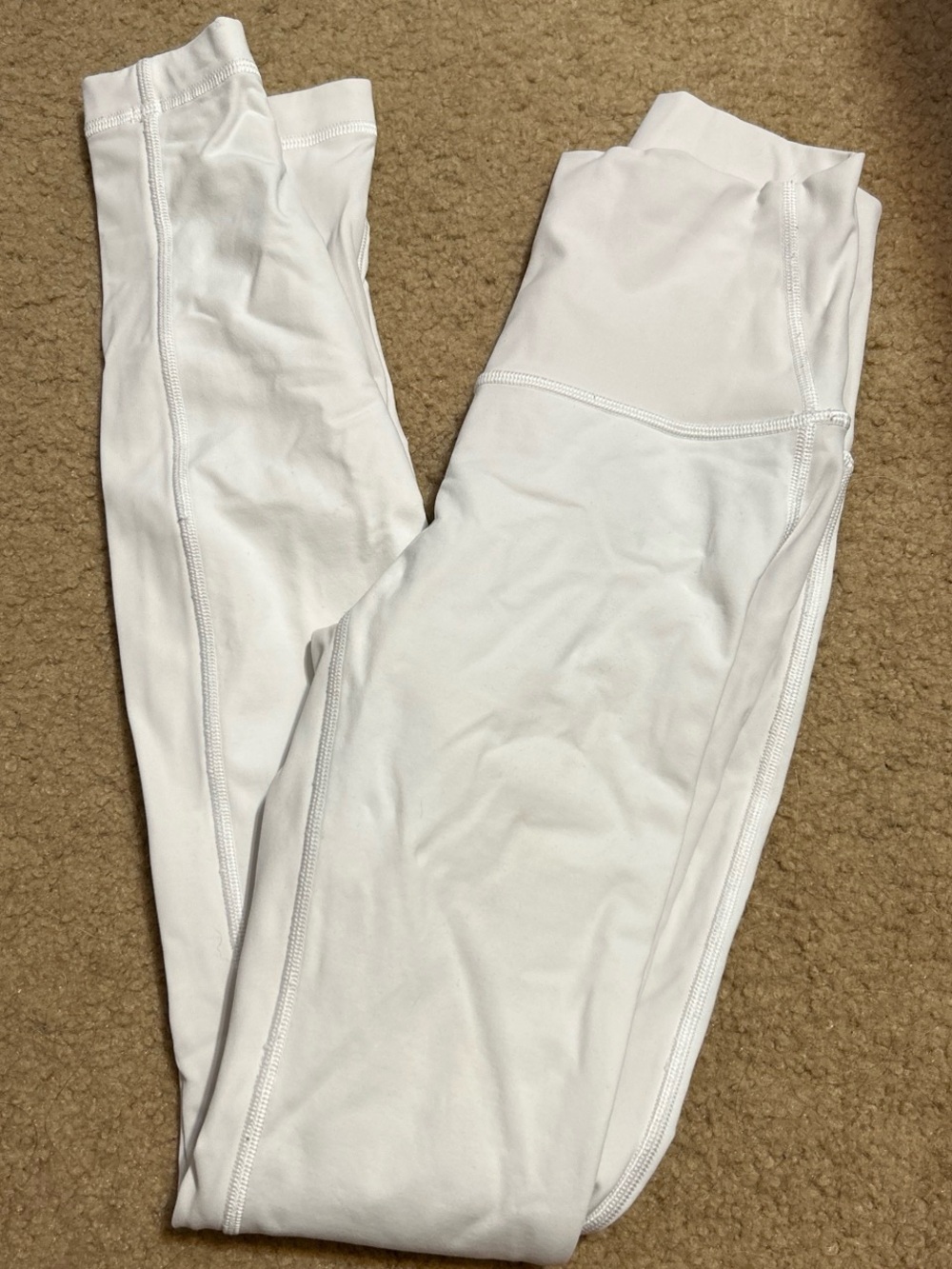 lululemon athletica White High-Waist Leggings - Picture 1 of 3